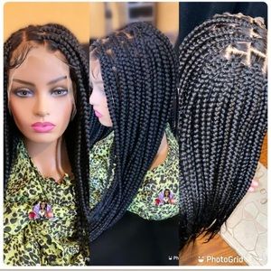 Hand made braided wig